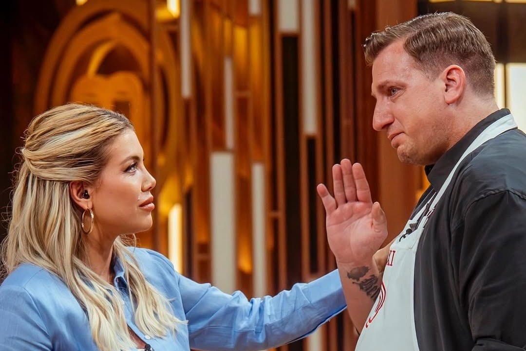 Wanda Nara y Maxi López compartieron un emotivo momento en "MasterChef Celebrity". (Instagram @wanda_nara).