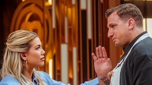 Wanda Nara y Maxi López compartieron un emotivo momento en "MasterChef Celebrity". (Instagram @wanda_nara).