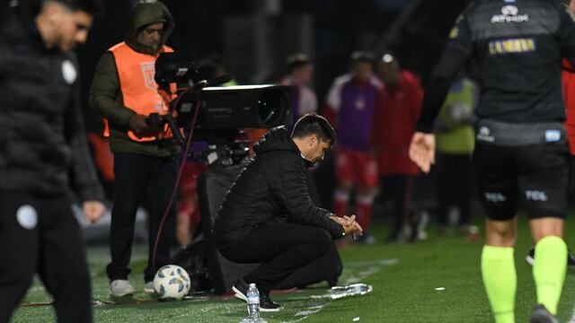 Belgrano estaba de rodillas, pero se lo empató a Unión al final. El balance de Juan Cruz Real (Facundo Luque / La Voz).