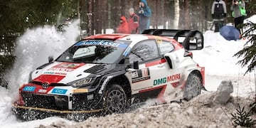 Rovanpera encabeza un 1-2 de Toyota en Suecia, que completa Evans.