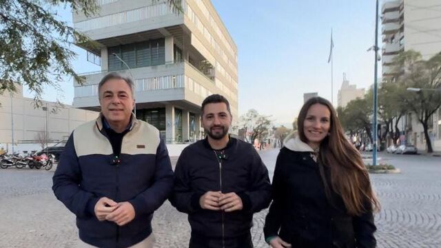 Luis Castellano, Juan Senn y María Paz Caruso