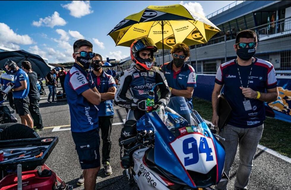 Andrés González corre la segunda fecha del Campeonato Español de Superbike