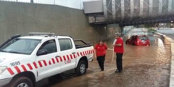 El fuerte temporal en Córdoba dejó destrozos en diferentes zonas de la ciudad (Municipalidad de Córdoba)