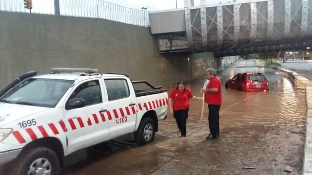 El fuerte temporal en Córdoba dejó destrozos en diferentes zonas de la ciudad (Municipalidad de Córdoba)