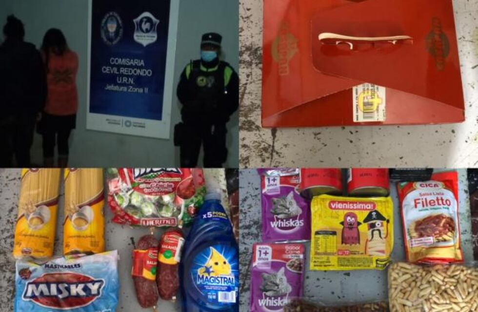En Yerba Buena, una pareja fue detenida infraganti mientras robaba en un super