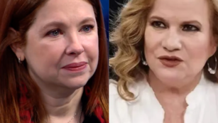 La pelea entre Andrea del Boca y Lucía Galán.
