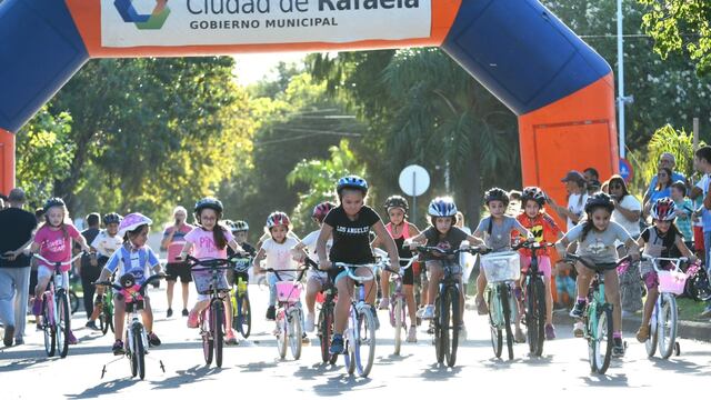 "Ciclismo en los barrios" es muy popular en Rafaela