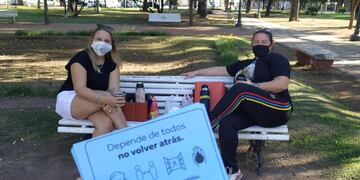 ”Jóvenes Voluntarios" concientizan a personas en los espacios públicos