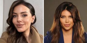 Evangelina Anderson y Wanda Nara generaron repudio por los hábitos que practican sus hijas