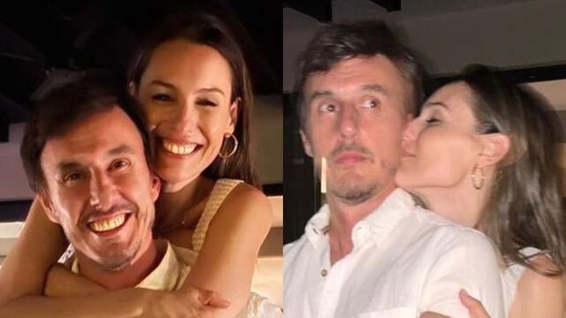 Pampita y Roberto García Moritán