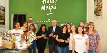 Maipú promueve la industria del vino y el turismo.