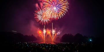 Pirotecnia en Gualeguaychú