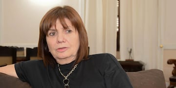 Patricia Bullrich, apuntó contra el Gobierno.