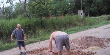 Los vecinos se quejan por el mal estado de las calles de Pérez