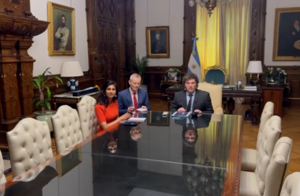 Javier Milei se reunió con Gita Gopinath, número dos del FMI