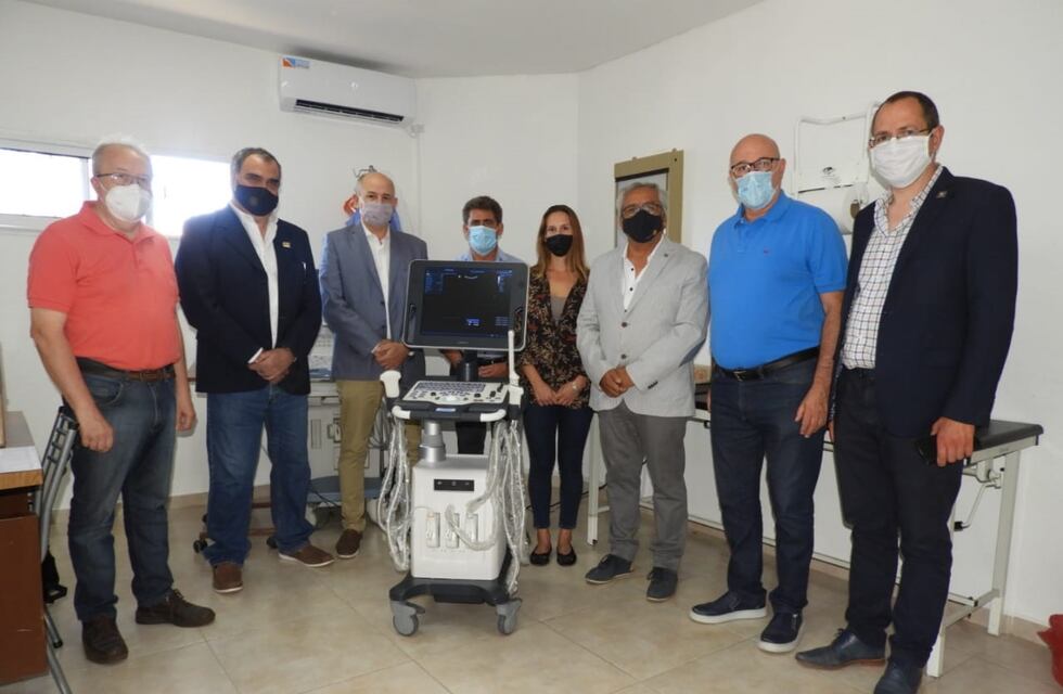 Le donaron un Ecógrafo al Hospital Municipal “Eva Perón”