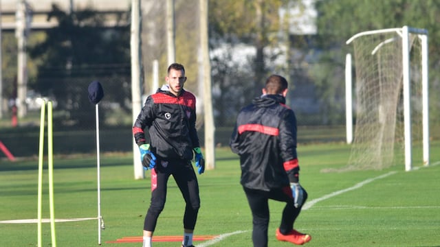 Manuel Roffo entró en acción, en un momento bravo para Instituto (Ramiro Pereyra / La Voz).