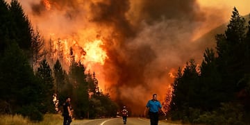 Incendios en Chubut