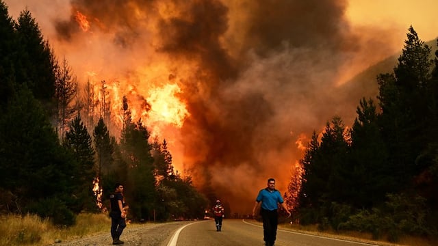 Incendios en Chubut