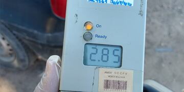 Joven manejaba una moto alcoholizado