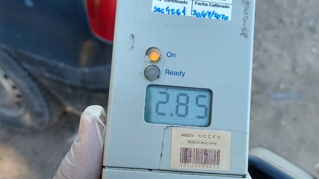 Joven manejaba una moto alcoholizado