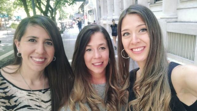 Belén, Cecilia y Paula, las diseñadoras del afiche de Vendimia 2021