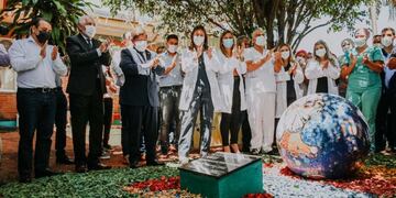 Especial reconocimiento al personal de salud del Hospital de Fátima.