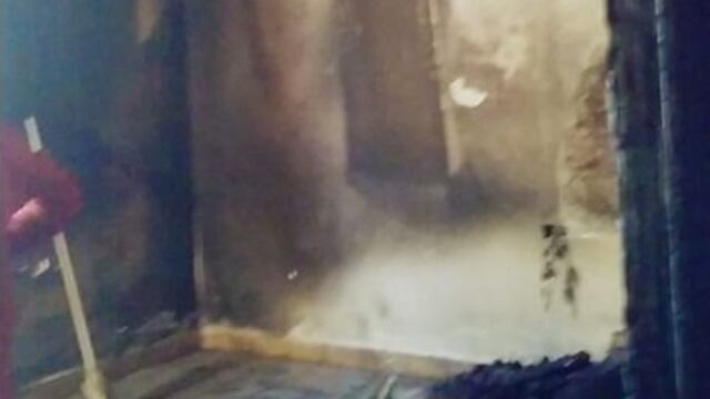 El incendio sucedió durante el Viernes Santo, cuando estaban ausentes del domicilio.