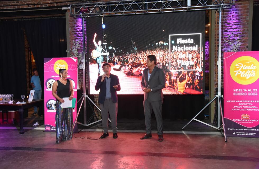 Lanzaron la temporada Verano Concepción del Uruguay en Buenos Aires