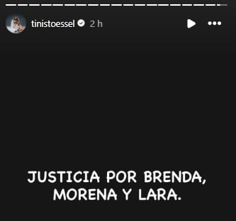 Tini Stoessel en Instagram.