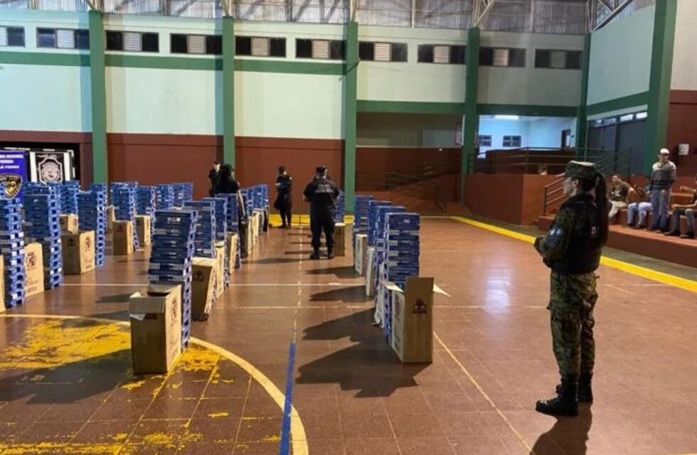 Desmantelan un operativo de contrabando en una zona rural de San Pedro
