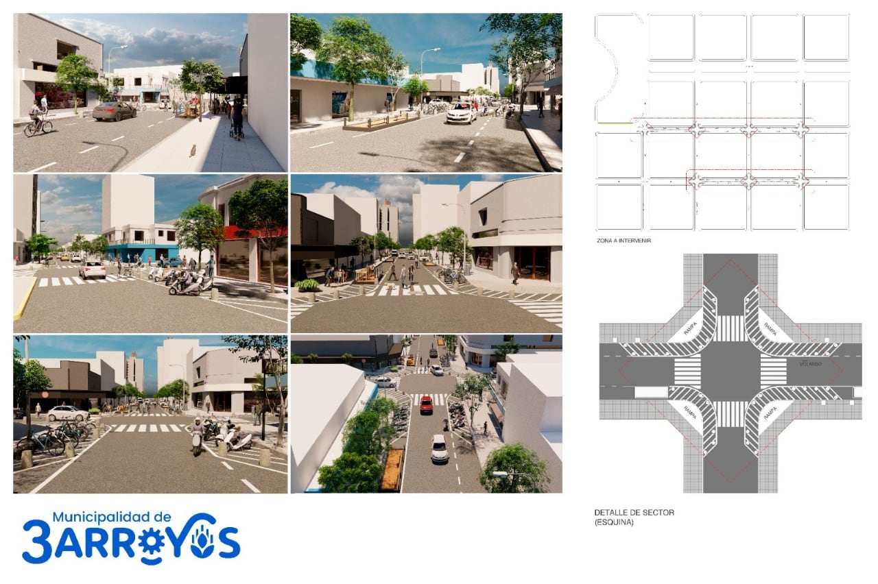 Proyecto de Modernización del Centro Comercial de Tres Arroyos