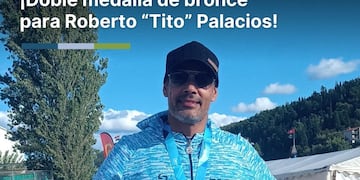 El entrerriano Roberto Palacios logró 2 medallas de Bronce en el Mundial de Canotaje en Croacia