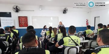 La capacitación tiene como objetivo formar una fuerza de seguridad inclusiva y humana.