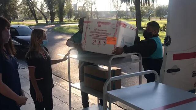 Llegó a Salta la segunda tanda de vacunas Sputnik V