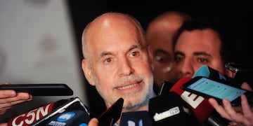 Horacio Rodríguez Larreta criticó a Patricia Bullrich por el "plan blindaje". 
Foto Federico Lopez Claro