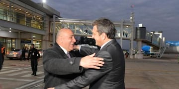 Massa llegó a Tucumán.