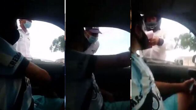 Filmaron a un agente de tránsito pidiendo una coima para evitar una multa en Tucumán