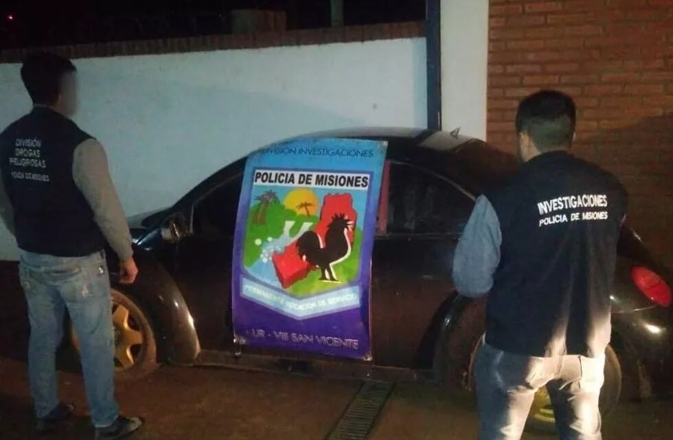 Secuestraron en San Vicente un auto robado en suelo bonaerense