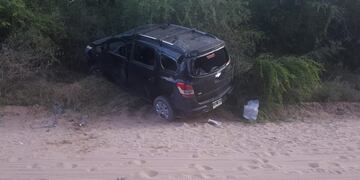 Accidente camino a Ñandubaysal