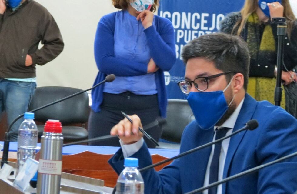 Gambito en el Concejo Deliberante de la ciudad de San Luis