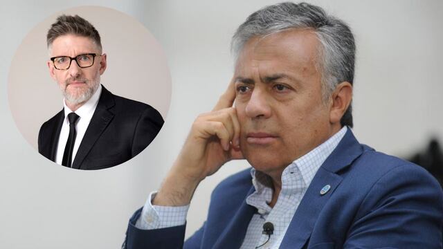 Alfredo Cornejo calificó de "burra" a Cristina Kirchner.