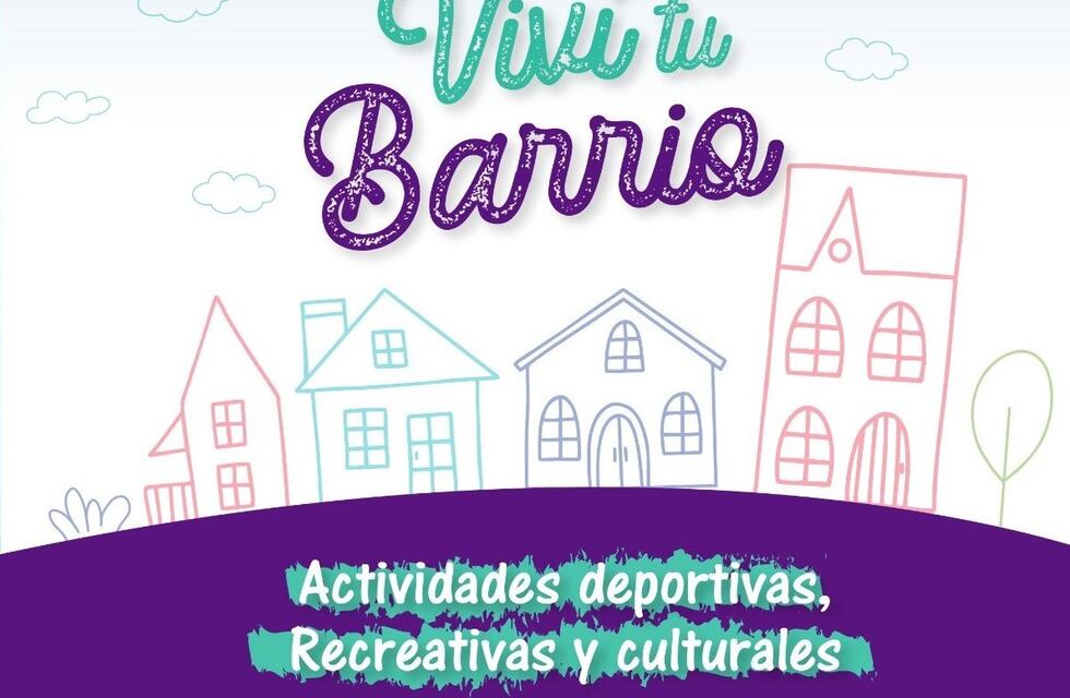 Oberá: el programa “Viví Tu Barrio” se hará presente