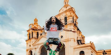 Luego de presentarse en Cosquín Rock, Steve Aoki pasó por la ciudad de Córdoba.