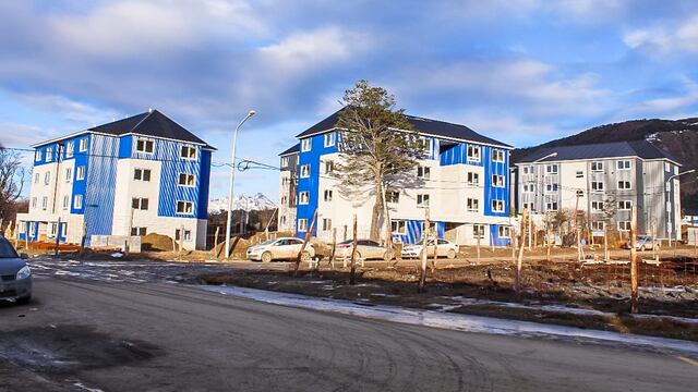 Importante avance de obra de las 64 viviendas HANUXA