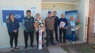 UPCN entregó una casa a una afiliada en Rafaela