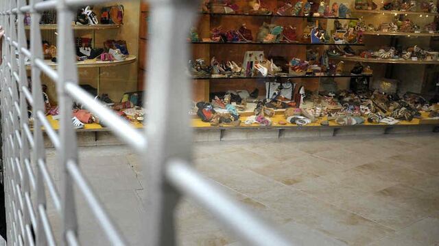 Comercios en crisis.