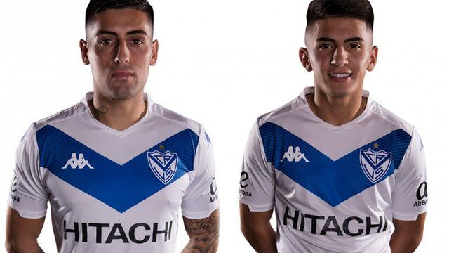 Miguel Brizuela y Thiago Almada