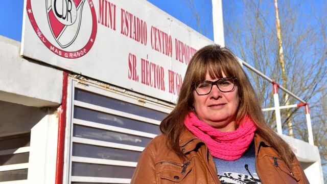 Patricia Vega, nueva presidenta de la Liga de Baby Futbol San Francisco (Foto: La Voz de San Justo)