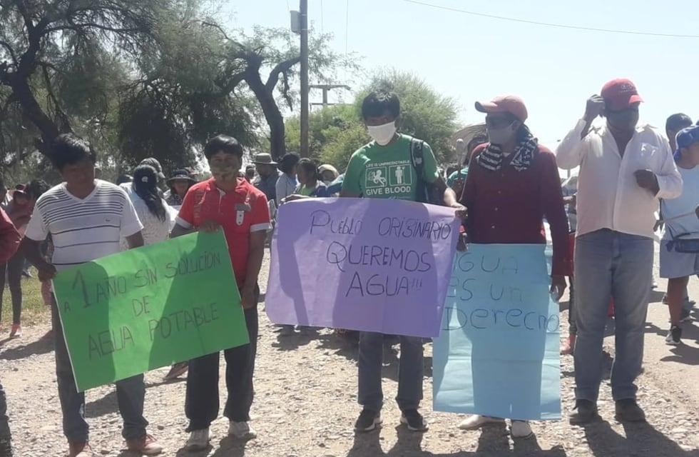 Comunidades wichis de Salta insisten en su reclamo por la falta de agua